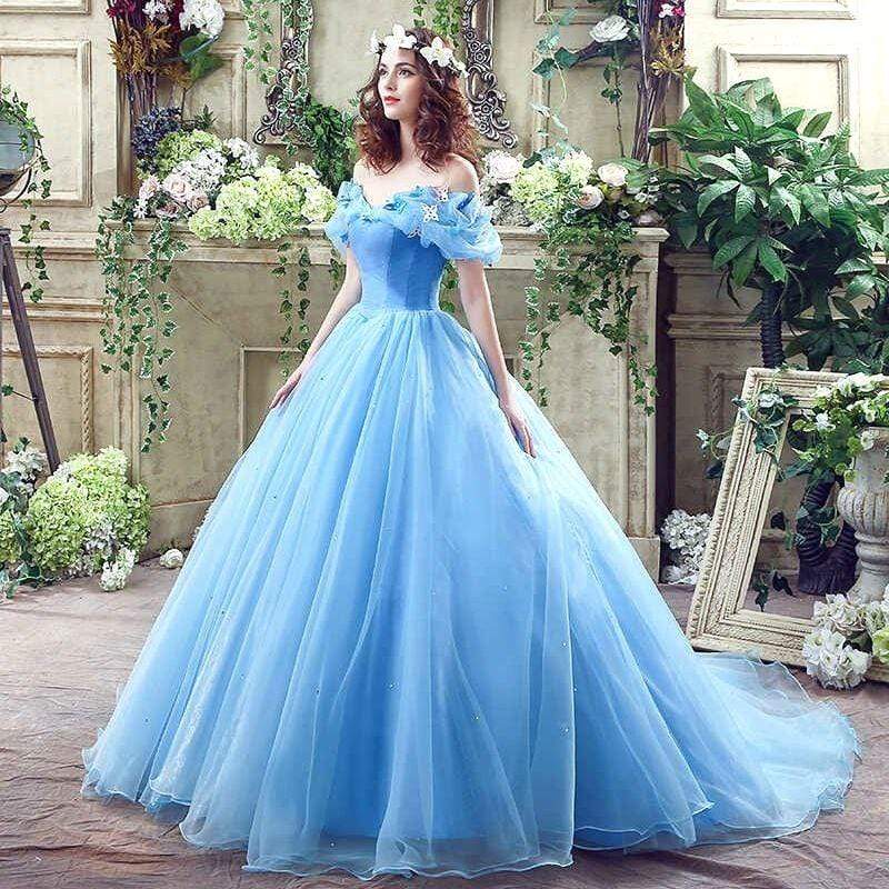 Robe de Bal Princesse Bleu | Princesse ...